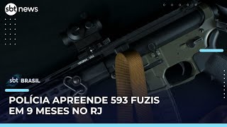 Video rio-de-janeiro-bate-recorde-e-apreende-593-fuzis-em-nove-meses-segundo-isp-sbt-brasil