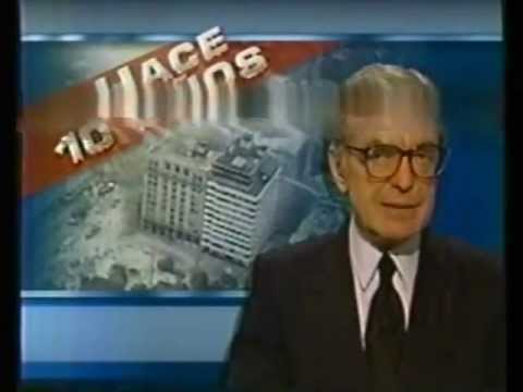 TERREMOTO EN MEXICO 1985 (JACOBO ZABLUDOVSKY) COBERTURA