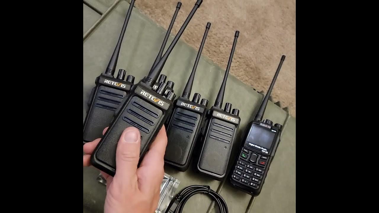 RETEVIS RT10 900MHz ISM DMR Radios YouTube