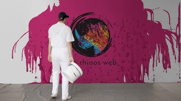 Live Action "Paint Splash" Logo Intro from the Rhinos Web