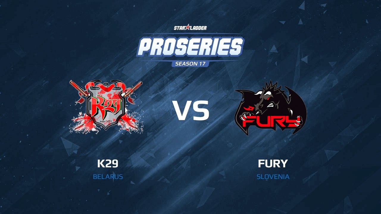 k29 vs Fury, map 1 mirage, SLTV Pro Series Season 17