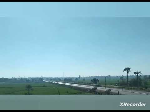 الطريق الدائري الغربي مدنية المنيا ١٧ يناير ٢٠٢٣