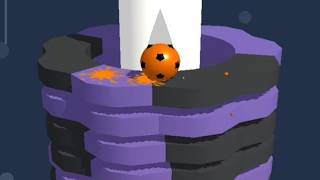 Stack Smash - Gameplay With Blue Ball Smash⚡️Max Level  🤩 screenshot 5