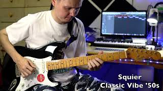 Squier Classic Vibe '50s VS Fender American Professional