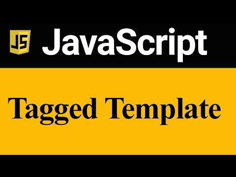 Tagged Template in JavaScript (Hindi)