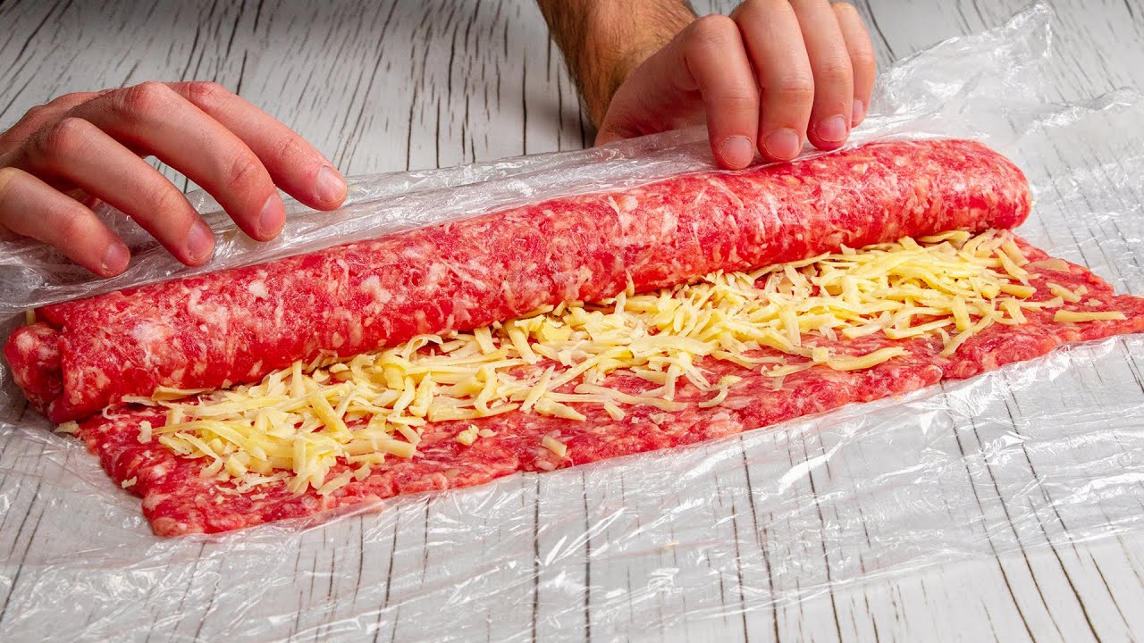 Kotlety “Minutka”... zwijamy mięso mielone i gotowe!| Cookrate - Polska