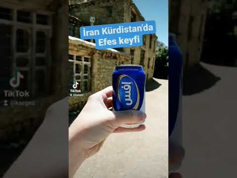 İran Kürdistan'da Efes Keyfi - İran'da alkol yasağı #shorts