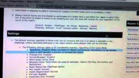 Proof they were hosting and had wrong rules