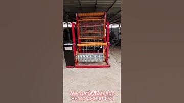 👏Factory real shot Grassland fence weaving machine deer net machine
