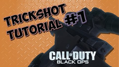 How to Instaswap in Black Ops 1! (Trickshot Tutorial #1)