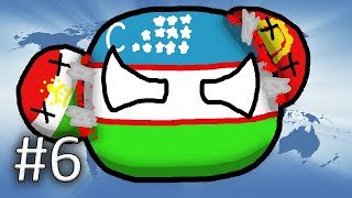 Война за Узбекское наследство - #6 1992 | Countryballs