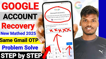 Gmail OTP Problem Solve 2025 l Account Recovery Trick l Gmail account recovery l same Gmail OTP prob