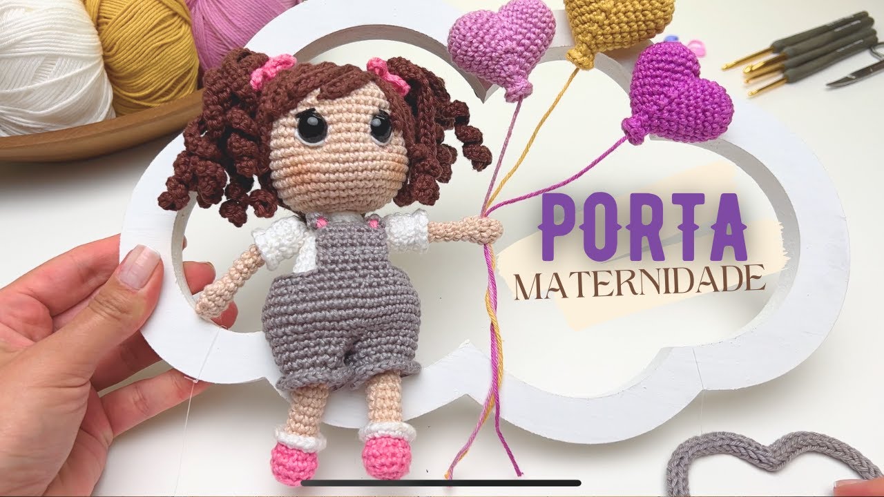 Porta Maternidade - Boneca Larinha