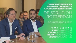De Strijd Om Rotterdam- Debat Tussen Leefbaar Rotterdam, Nida En Denk Op Open Rotterdam Tv