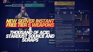 How to Instantly Get Tier 5 Weapons in New Servers | Once Human Item Transfer Guide