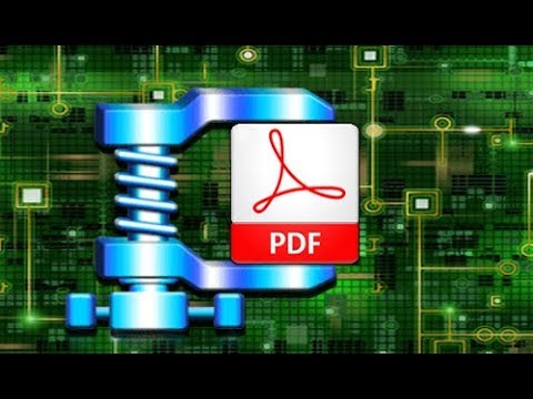 Как уменьшить (сжать) размер файла PDF