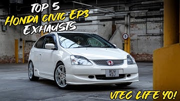 Top 5 Honda Civic EP3 Exhausts 2021!