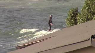 Surfer with a hat