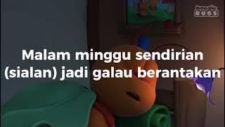 Ditikung Teman - Sandrina : Video Lirik