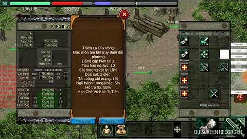 Võ lâm truyền kỳ 1 Việt mobi:Test đường môn