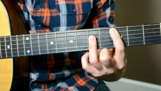 barre chords guitar - c major