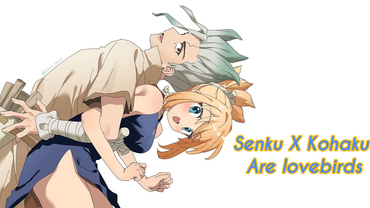 senku-x-kohaku-are-lovebirds-dr-stone-youtube