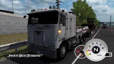 SimHUB Dashboard | American Truck Simulator