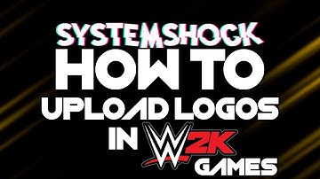 How to get logos into wwe2k19 & 20