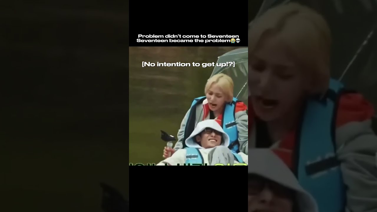 Plz Water wants a ride too😭🤣 #seventeen #mingyu #jeonghan #kpop