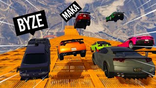 Everyone is allergic to the finish line.. (GTA 5 Races)