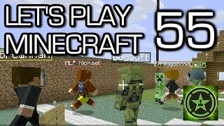Let's Play Minecraft: Ep. 55 - Creeper Soccer