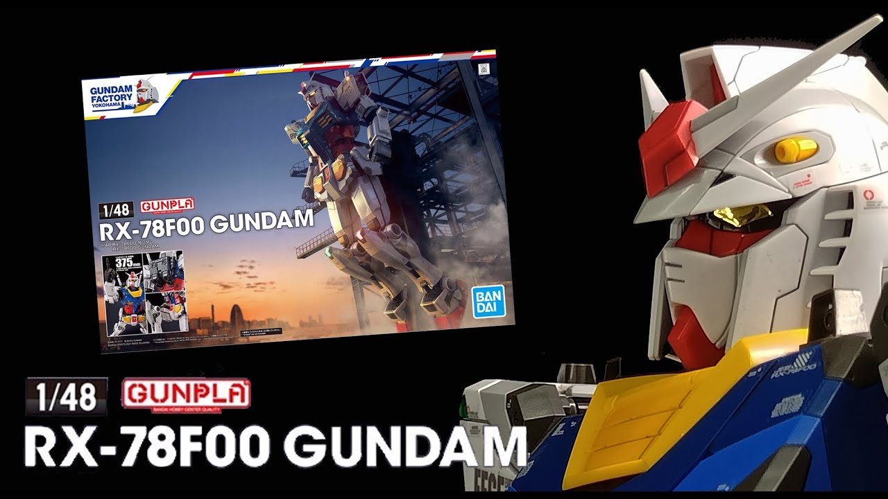 1/48 RX-78F00 Gundam - Gundam Factory Yokohama MEGA SIZE 