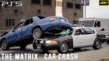 The Matrix Awakens Car Crash Compilation 2024 PS5 4K HDR 60FPS UE5