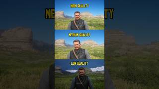 All Settings Quality In RDR2