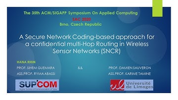A Secure Network Coding approach for a confidential multi-Hop Routing in WSNs