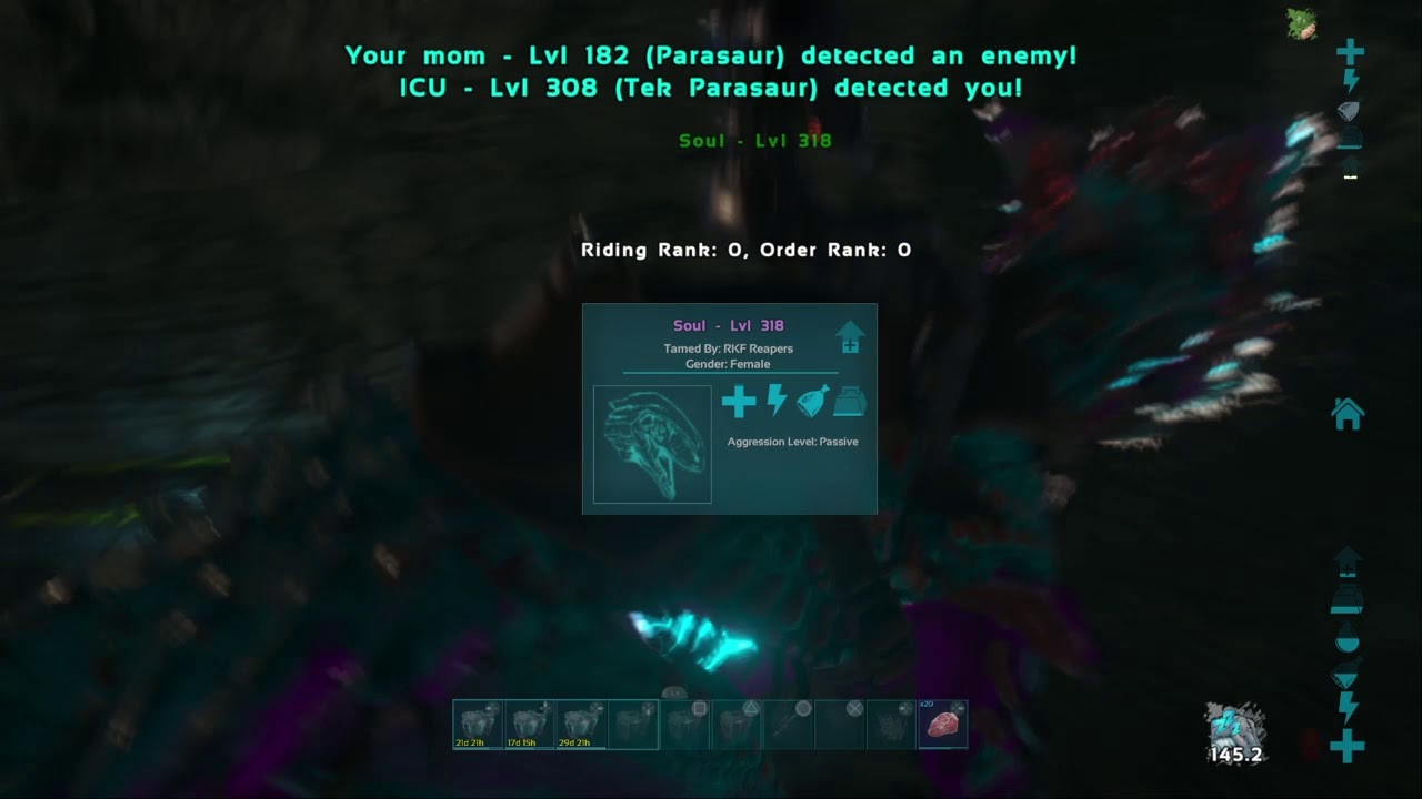 Defending My Pearl Cave against a Mega