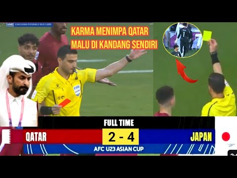 Qatar gugur! hasil pertandingan Jepang U23 vs Qatar ~ perempat final piala Asia U-23 2024❗