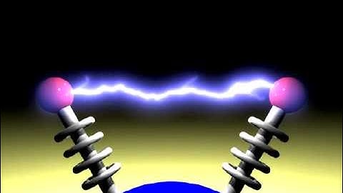 Physically Based Animation and Rendering of Lightning (2004) - Electrodes Example