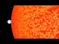 O planeta terra comparado a uma das maiores estrelas do universo  vy canis majoris