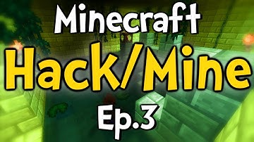 Minecraft - Hack/Mine Ep.3 " UNDERGROUND DUNGEON! "
