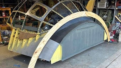 Full Scale B-36 Peacemaker Build Fuselage Bulkhead 3.0 Wooden Jig
