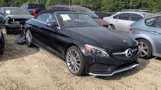 Copart Walk Around   Clean Convertible C300 Mercedes Benz