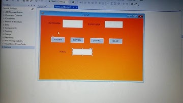 VİSUAL STUDIO 2010 - 2013 HESAP MAKINESI YAPIMI
