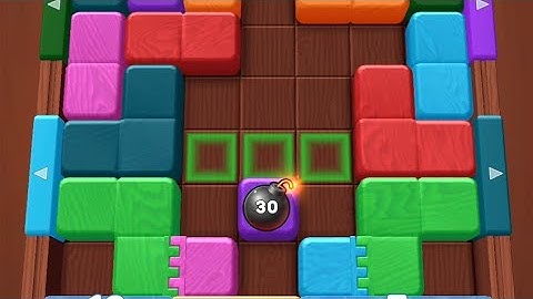 Wood Away Block Jam Level 240 Game Walkthrough Solution