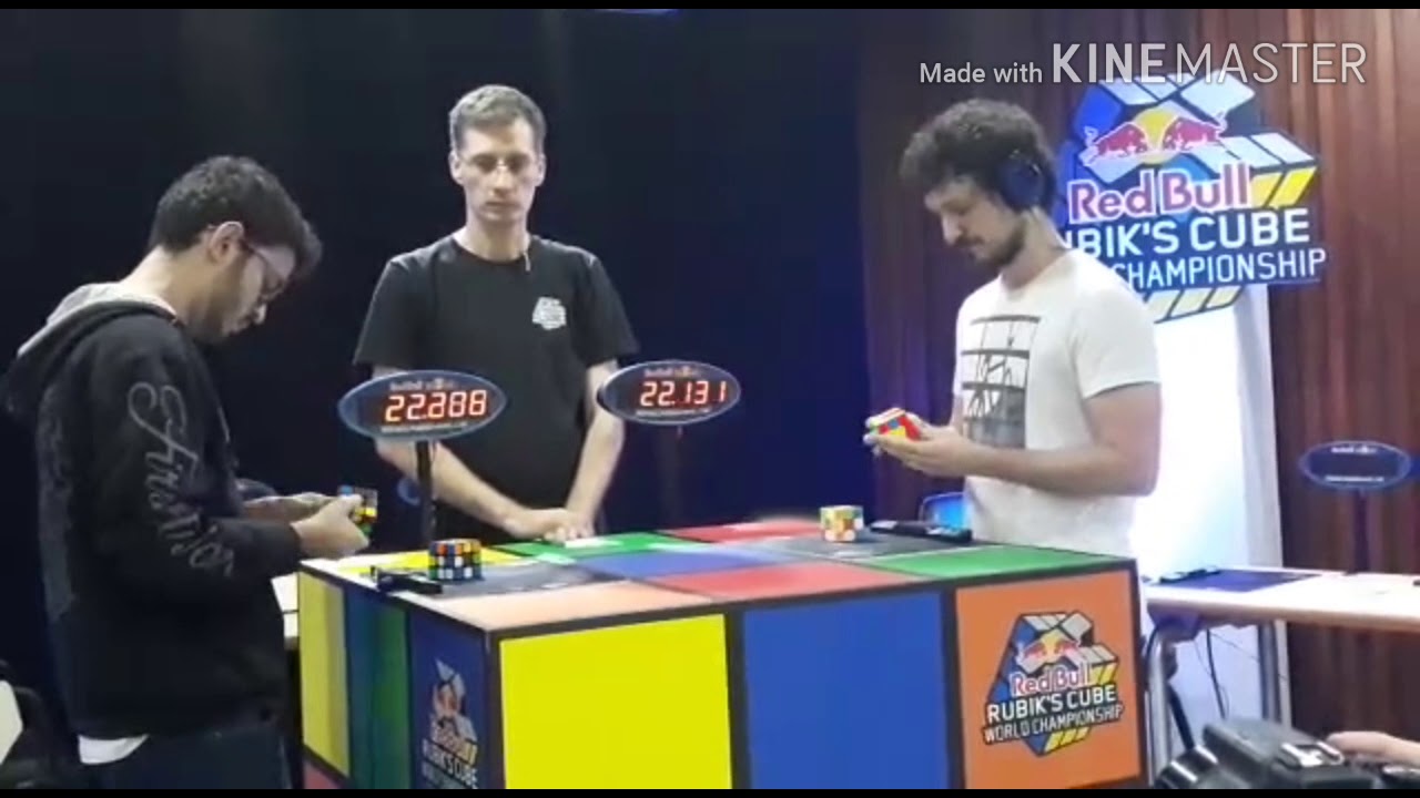 RedBull Rubik's Cube World Championship Brazil Final ReScramble