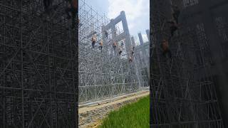 Ringlock scaffolding | Safe & Stable Construction Support#scaffolding #construction