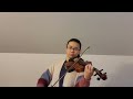黎瑞恩 - 一人有一个梦想 | Violin Cover by Angela