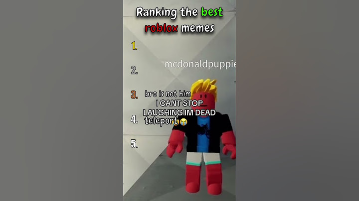 Ranking The Best Roblox Memes #roblox