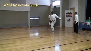 Taekwondo vs Muay Thai knock down