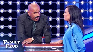 Steve Harvey destroys Heather’s podium answer. by Family Feud 328,241 views 9 days ago 1 minute, 56 seconds